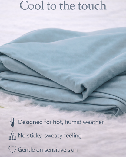 Snow Silk Bamboo Fitted Sheet Set