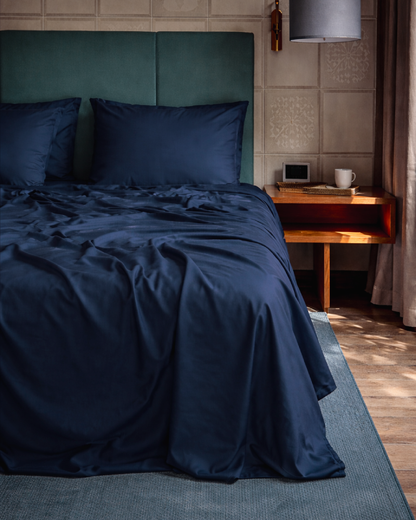 Snow Silk Bamboo Fitted Sheet Set